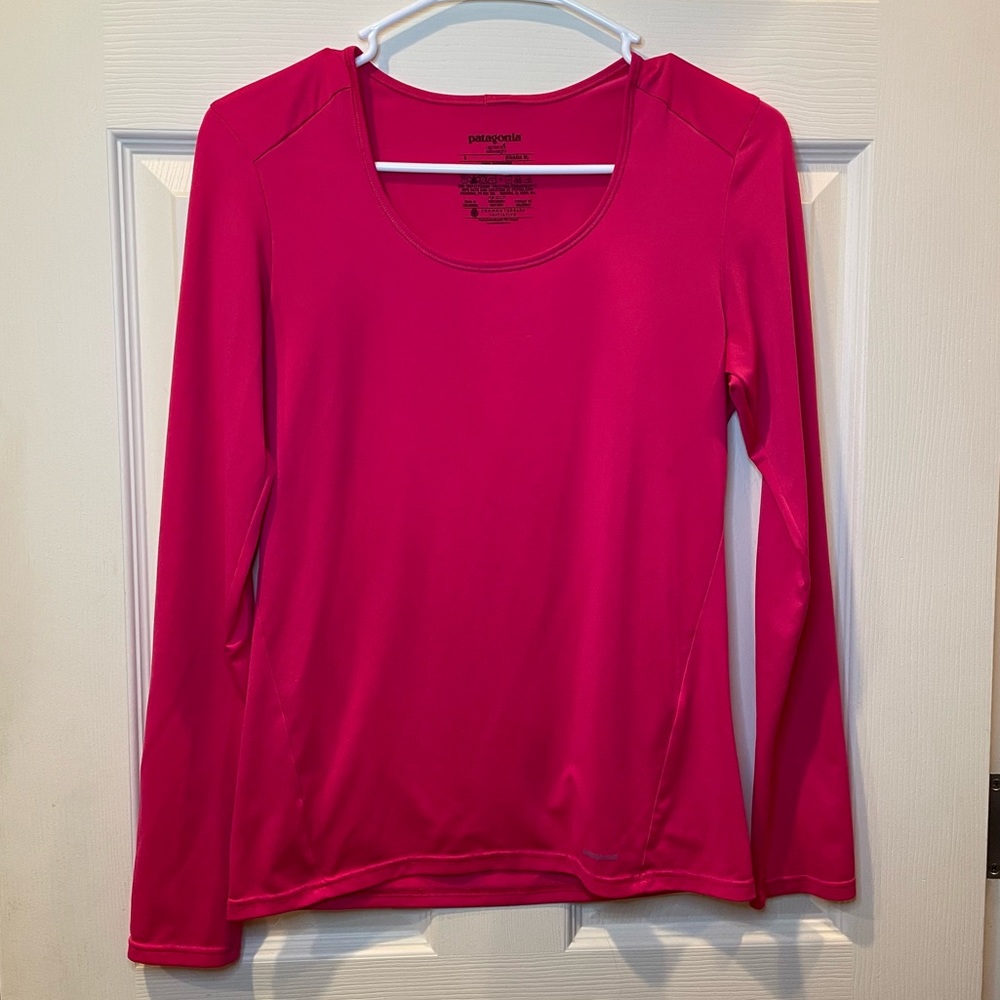 Pink Long-sleeve Patagonia Top